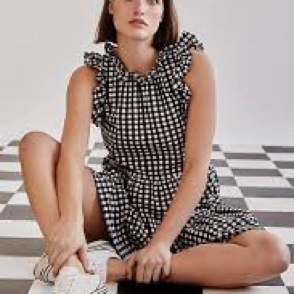 Maeve Lida Ruffled Mini Dress Anthropologie 
Size small - Picture 2 of 13